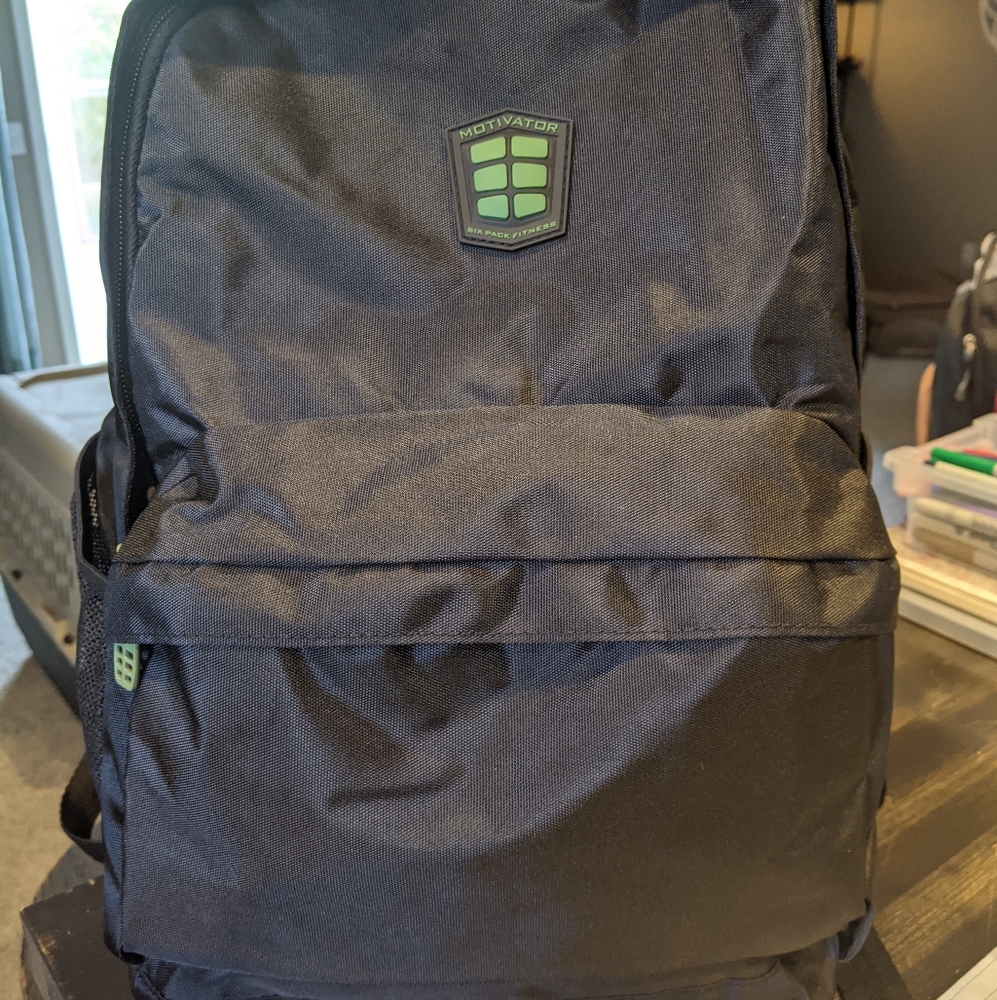 Six pack fitness MOTIVATOR BACKPACK